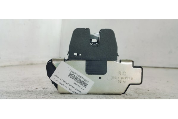 Recambio de cerradura maletero / porton para peugeot 208 1.2 i turbo 110 referencia OEM IAM 9151487499H  