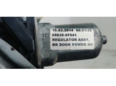 Recambio de elevalunas trasero derecho para toyota verso 1.6d4d 112 fap referencia OEM IAM 698300F041  