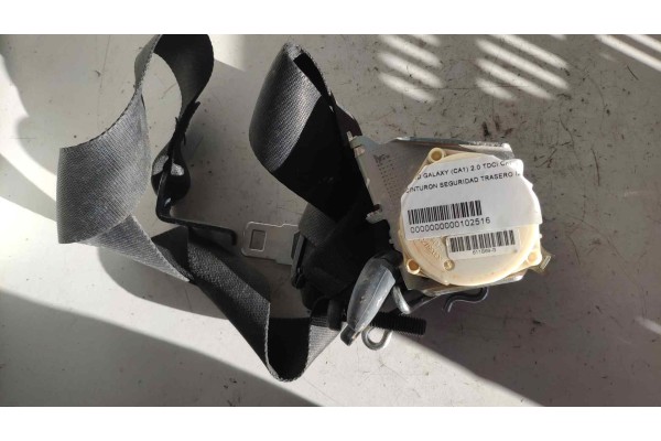 Recambio de cinturon seguridad trasero izquierdo para ford galaxy (ca1) titanium referencia OEM IAM 611B693  