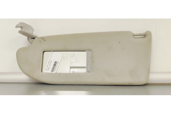 Recambio de parasol izquierdo para seat ibiza iv berlina 1.2 tdi 75 fap referencia OEM IAM   