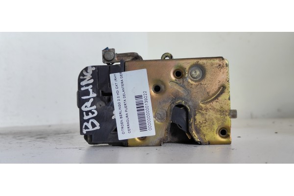Recambio de cerradura puerta delantera derecha para citroen berlingo 2.0 hdi magic familiar referencia OEM IAM   