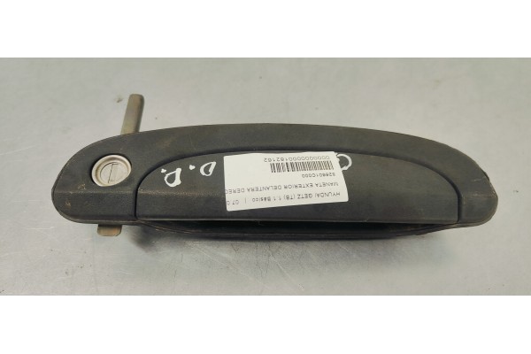 Recambio de maneta exterior delantera derecha para hyundai getz (tb) 1.1 básico referencia OEM IAM 826601C000  