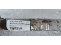 Recambio de transmision delantera izquierda para renault scenic ii emotion referencia OEM IAM 8200198016  