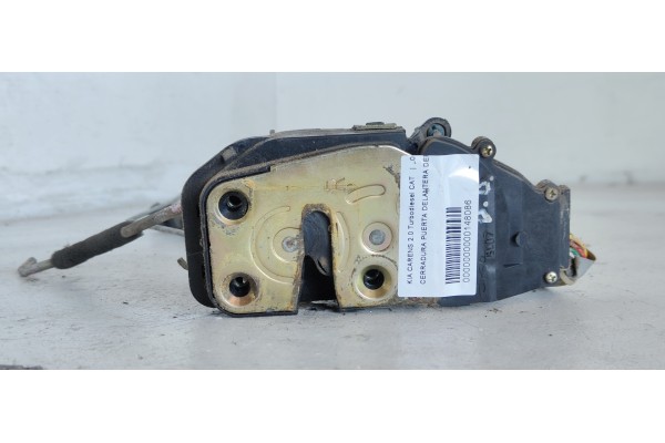 Recambio de cerradura puerta delantera derecha para kia carens 2.0 turbodiesel cat referencia OEM IAM   