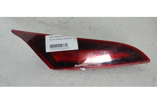 Recambio de piloto trasero izquierdo interior para opel insignia berlina excellence referencia OEM IAM   