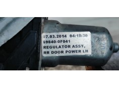 Recambio de elevalunas trasero izquierdo para toyota verso 1.6d4d 112 fap referencia OEM IAM 698400F041  