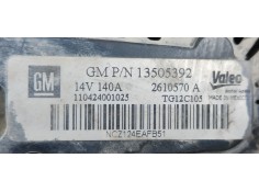 Recambio de alternador para opel astra j lim. essentia referencia OEM IAM 13505392  