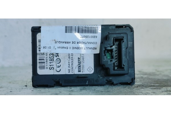 Recambio de conmutador de arranque para renault scenic ii emotion referencia OEM IAM 8200125077  