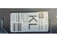 Recambio de modulo electronico para opel vectra c berlina club referencia OEM IAM 9227560  