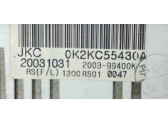 Recambio de cuadro instrumentos para kia carens 2.0 turbodiesel cat referencia OEM IAM 0K2KC55430A  