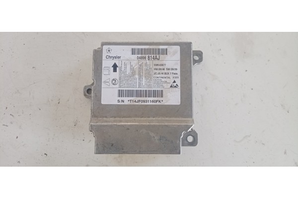 Recambio de centralita airbag para dodge journey 2.0 16v crd cat referencia OEM IAM 04896814AJ 5WK43877 