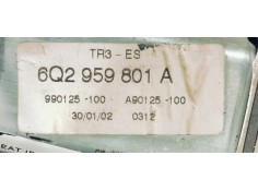 Recambio de motor elevalunas delantero derecho para seat ibiza (6l1) referencia OEM IAM 6Q2959801A  
