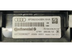 Recambio de mando climatizador para audi a3 (8p) 1.2 tsi referencia OEM IAM 8P0820043BN  