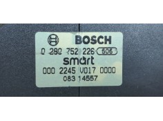 Recambio de potenciometro pedal para smart coupe 0.6 turbo cat referencia OEM IAM 0002245V0170000  