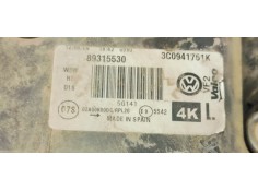 Recambio de faro izquierdo para volkswagen passat berlina (3c2) 1.4 tsi 122 referencia OEM IAM 3C0941751K  