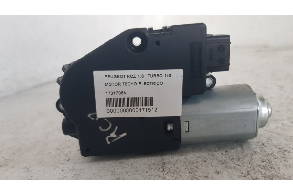 Recambio de motor techo electrico para peugeot rcz 1.6 i turbo 156 referencia OEM IAM 1731706A  