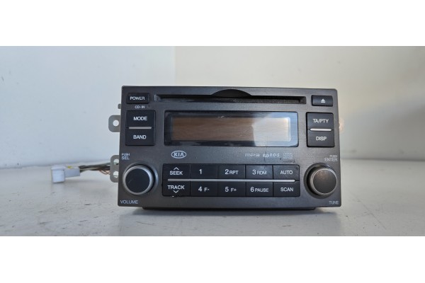 Recambio de sistema audio / radio cd para kia carens (un) 2.0 crdi referencia OEM IAM   
