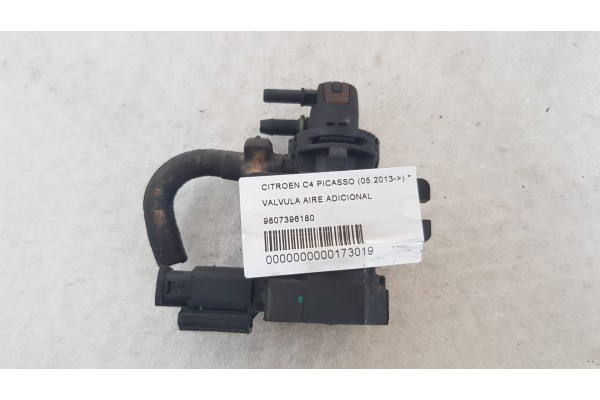Recambio de valvula aire adicional para citroen c4 picasso referencia OEM IAM 9807396180  