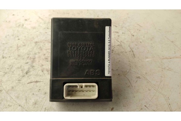 Recambio de modulo confort para toyota 4-runner (n13) 3.0 turbodiesel referencia OEM IAM 0515002780 8598035040 