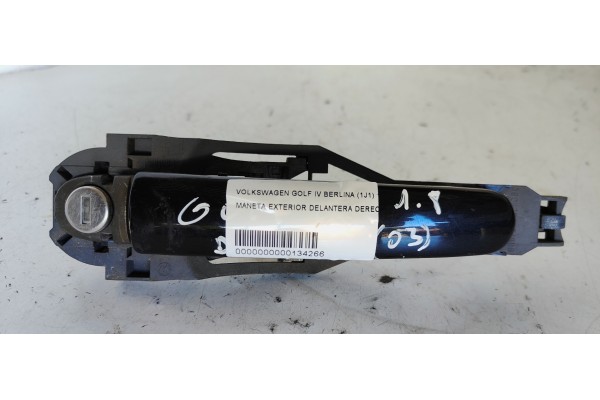 Recambio de maneta exterior delantera derecha para volkswagen golf iv berlina (1j1) 1.8 referencia OEM IAM   