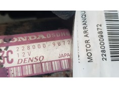 Recambio de motor arranque para honda cr-v (rd8) ex referencia OEM IAM 2280009872  