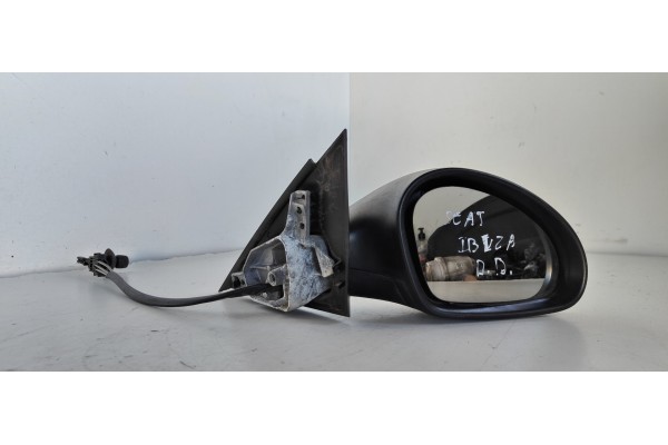 Recambio de retrovisor derecho para seat ibiza (6l1) 1.9 tdi referencia OEM IAM 836194  