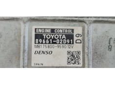 Recambio de centralita motor uce para toyota auris advance referencia OEM IAM 8966102D91  