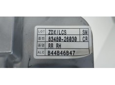 Recambio de elevalunas trasero derecho para hyundai santa fe (sm) 2.4 gls referencia OEM IAM 8348026030  