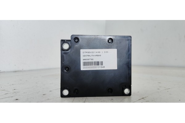 Recambio de centralita airbag para citroen c2 1.4 hdi referencia OEM IAM 9663357780  