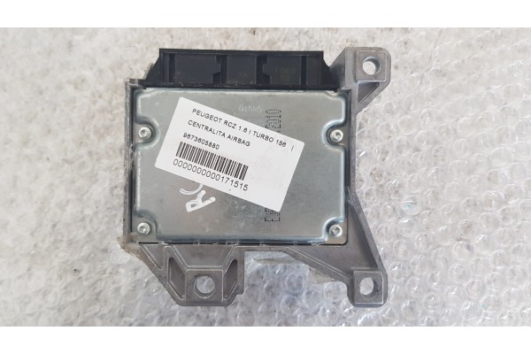 Recambio de centralita airbag para peugeot rcz 1.6 i turbo 156 referencia OEM IAM 9673605880  