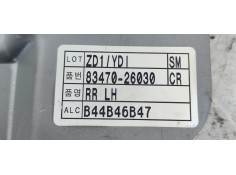 Recambio de elevalunas trasero izquierdo para hyundai santa fe (sm) 2.4 cat referencia OEM IAM 8347026030  