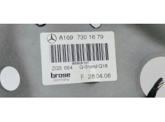 Recambio de elevalunas trasero derecho para mercedes-benz clase b (w245) 2.0cdi 110 [180] fap referencia OEM IAM   