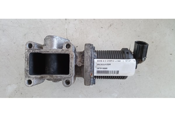 Recambio de valvula egr para saab 9-3 cabrio linear referencia OEM IAM 067918896  