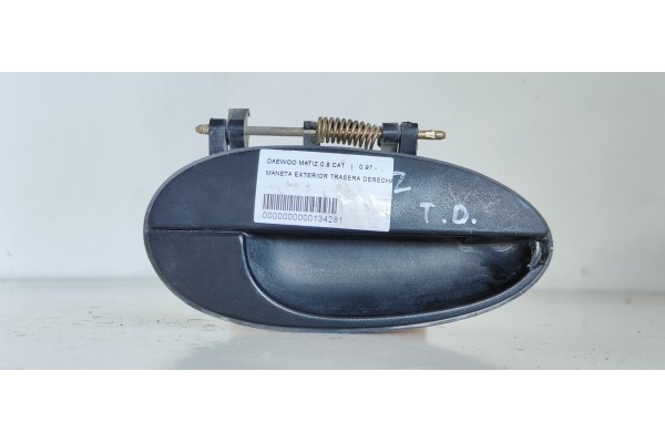 Recambio de maneta exterior trasera derecha para daewoo matiz s plus referencia OEM IAM   