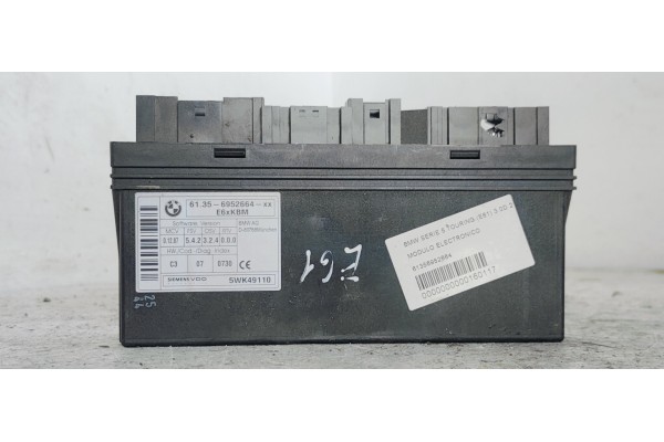 Recambio de modulo electronico para bmw serie 5 touring (e61) 3.0d 218 [530] fap referencia OEM IAM 61356952664  