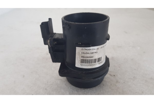 Recambio de caudalimetro para citroen c4 lim. 1.6 hdi 115 fap referencia OEM IAM 9683282980  
