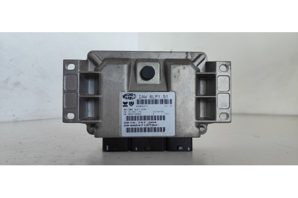 Recambio de centralita motor uce para peugeot 307 cc (s1) 2.0 referencia OEM IAM 9654792980  