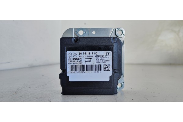 Recambio de centralita airbag para peugeot 5008 allure referencia OEM IAM 9675181780  
