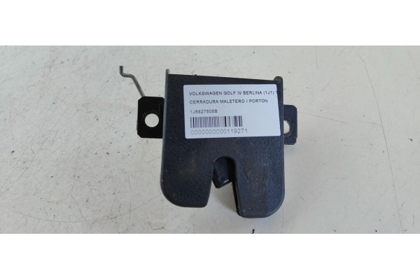 Recambio de cerradura maletero / porton para volkswagen golf iv berlina (1j1) 1.9 tdi referencia OEM IAM 1J6827505B  