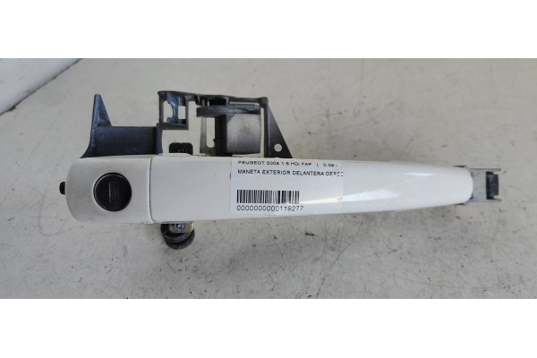 Recambio de maneta exterior delantera derecha para peugeot 5008 allure referencia OEM IAM   