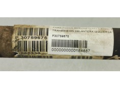 Recambio de transmision delantera izquierda para ford focus berlina (cap) 1.6tdci 90 referencia OEM IAM P30759675  