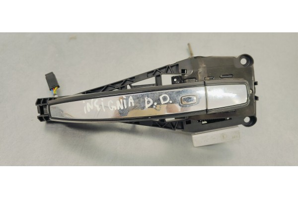 Recambio de maneta exterior delantera derecha para opel insignia berlina selective referencia OEM IAM   