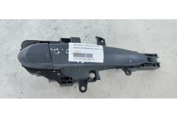 Recambio de maneta exterior delantera derecha para bmw serie 1 berlina (e81/e87) 116i referencia OEM IAM   