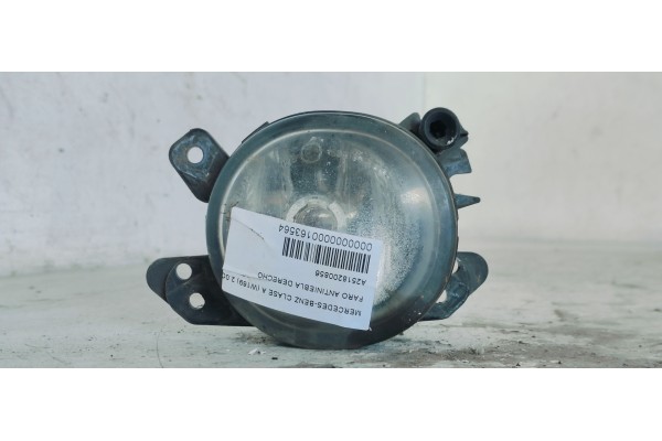 Recambio de faro antiniebla derecho para mercedes-benz clase a (w169) 2.0cdi 110 [180] referencia OEM IAM A2518200856  