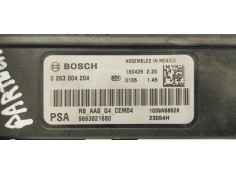 Recambio de modulo electronico para peugeot partner kasten 1.6 hdi 100 fap referencia OEM IAM 0263004204  