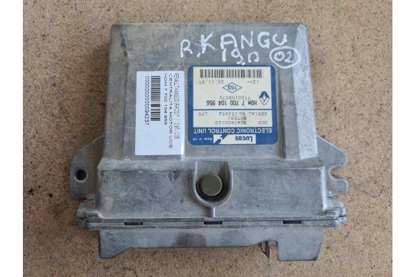 Recambio de centralita motor uce para renault kangoo (f/kc0) 1.9 diesel referencia OEM IAM 7700108570 7700108570 