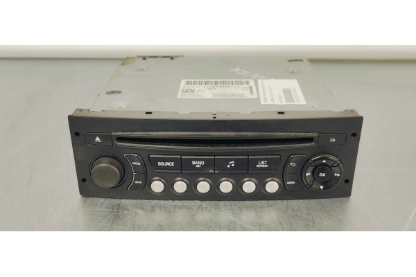 Recambio de sistema audio / radio cd para peugeot partner kasten 1.6 hdi 100 fap referencia OEM IAM 98137862XT00  