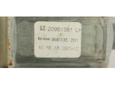 Recambio de elevalunas delantero izquierdo para opel insignia berlina selective referencia OEM IAM 20952452  