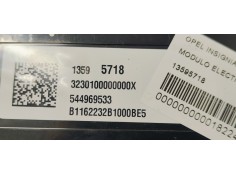 Recambio de modulo electronico para opel insignia berlina selective referencia OEM IAM 13595718  