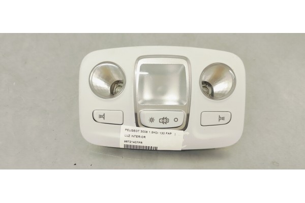 Recambio de luz interior para peugeot 3008 1.5hdi 130 fap referencia OEM IAM 96721407PR  